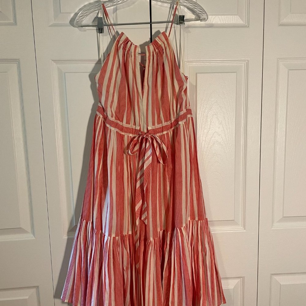 Striped, Knee Length Summer Eva Franco Anthropologie Dress